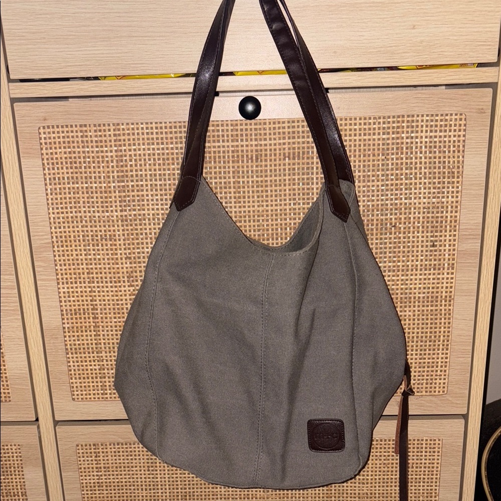 Elegant Gray Tote Bag